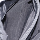 Salvatore Ferragamo Vala Tote Bag Nylon Enamel Black Silver Auth BA7337-20