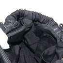 Salvatore Ferragamo Vala Tote Bag Nylon Enamel Black Silver Auth BA7337-22