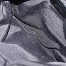 Salvatore Ferragamo Vala Tote Bag Nylon Enamel Black Silver Auth BA7337-23