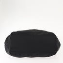 Salvatore Ferragamo Vala Tote Bag Nylon Enamel Black Silver Auth BA7337-5