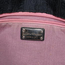 Salvatore Ferragamo Tote Bag Canvas Black Silver Auth BA7338-17