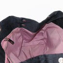 Salvatore Ferragamo Tote Bag Canvas Black Silver Auth BA7338-18