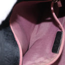 Salvatore Ferragamo Tote Bag Canvas Black Silver Auth BA7338-20