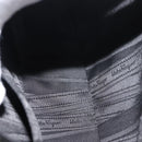 Salvatore Ferragamo Vala Hand Bag Enamel Black Gold Auth BA7339-22