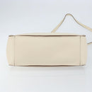 Stella MacCartney Tote Bag Polyester 2way White Gold Auth BA7342-11