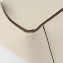 Stella MacCartney Tote Bag Polyester 2way White Gold Auth BA7342-13