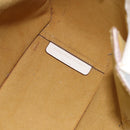 Stella MacCartney Tote Bag Polyester 2way White Gold Auth BA7342-16