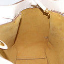 Stella MacCartney Tote Bag Polyester 2way White Gold Auth BA7342-19