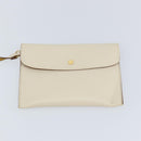 Stella MacCartney Tote Bag Polyester 2way White Gold Auth BA7342-22