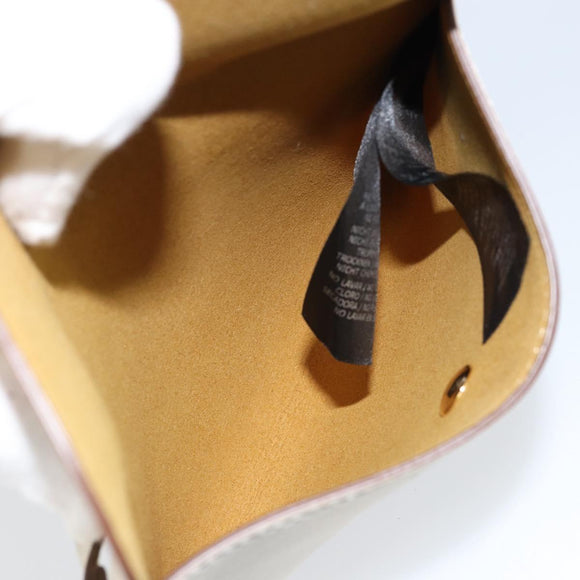 Stella MacCartney Tote Bag Polyester 2way White Gold Auth BA7342