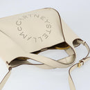 Stella MacCartney Tote Bag Polyester 2way White Gold Auth BA7342-6