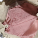 Stella MacCartney Chain Falabella Bag polyester Beige Silver 391698 Auth BA7343-10