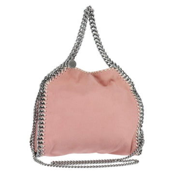 Stella MacCartney Chain Falabella Shoulder Bag polyester Pink 371223 Auth BA7344