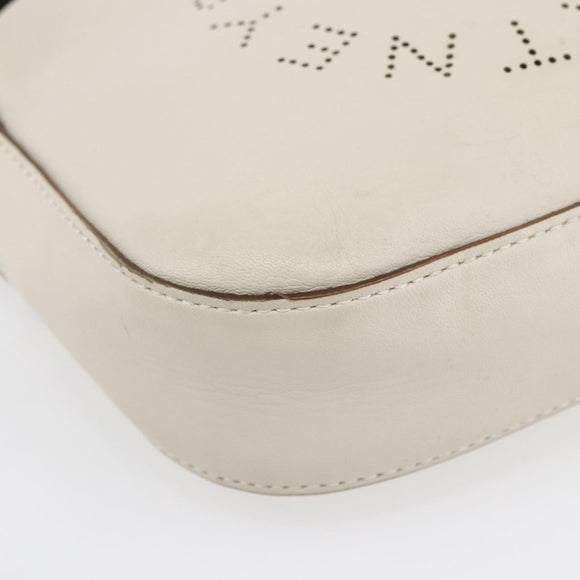 Stella MacCartney Shoulder Bag polyester Beige Gold Auth BA7347