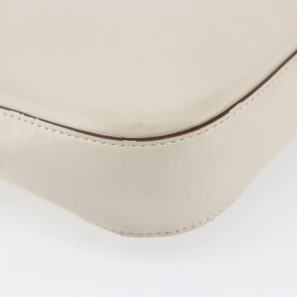 Stella MacCartney Shoulder Bag polyester Beige Gold Auth BA7347