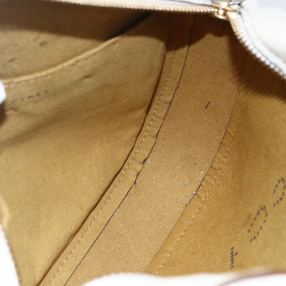 Stella MacCartney Shoulder Bag polyester Beige Gold Auth BA7347