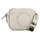 Stella MacCartney Shoulder Bag polyester Beige Gold Auth BA7347-1