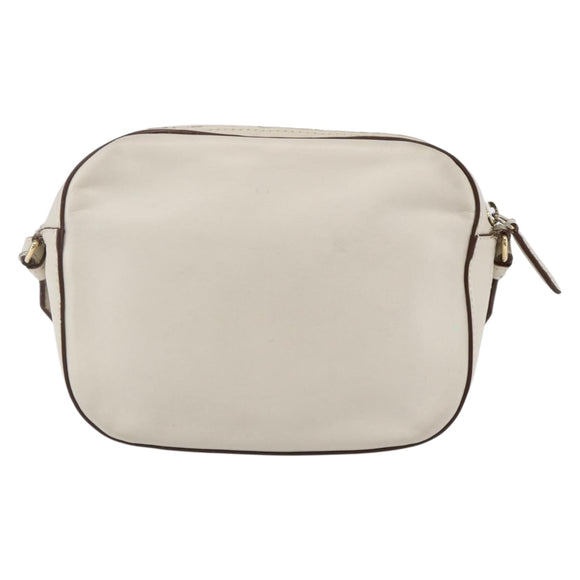 Stella MacCartney Shoulder Bag polyester Beige Gold Auth BA7347