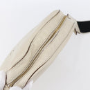 Stella MacCartney Shoulder Bag polyester Beige Gold Auth BA7347-6