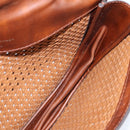 Stella MacCartney Shoulder Bag polyester Brown Gold Auth BA7348-17