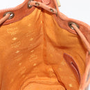 MCM Logogram Vicetos Shoulder Bag PVC Leather Brown Gold Auth BA7354-20