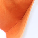 MCM Logogram Vicetos Clutch Bag PVC Leather Brown Gold Auth BA7356-11