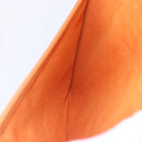 MCM Logogram Vicetos Clutch Bag PVC Leather Brown Gold Auth BA7356-12