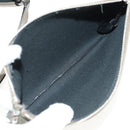 BVLGARI Tote Bag Leather PVC Gray Silver Auth BA7359V-23