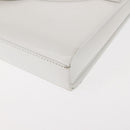 GIVENCHY Shoulder Bag Leather White Gold Auth BA7360-15