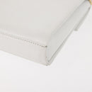 GIVENCHY Shoulder Bag Leather White Gold Auth BA7360-16