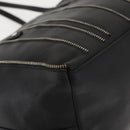 Jimmy Choo Tote Bag Leather Gold Silver Auth BA7361-9