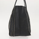 Jimmy Choo Tote Bag Leather Gold Silver Auth BA7361-4