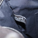 HERMES Her Line Kabas Tote Bag Canvas Gray Silver Auth BA7363-17