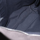 HERMES Her Line Kabas Tote Bag Canvas Gray Silver Auth BA7363-11