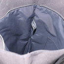 HERMES Her Line Kabas Tote Bag Canvas Gray Silver Auth BA7363-18