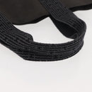 HERMES Her Line Kabas Tote Bag Canvas Gray Silver Auth BA7363-7