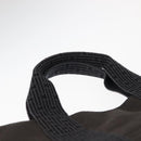 HERMES Her Line Kabas Tote Bag Canvas Gray Silver Auth BA7363-8