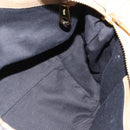 Chloe Etel Hand Bag Leather 2way Beige Gold Auth BA7364-20