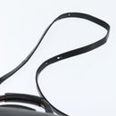 Chloe Etel Hand Bag Leather 2way Black Gold Auth BA7365-9