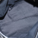 Chloe Etel Hand Bag Leather 2way Black Gold Auth BA7365-11