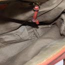 Chloe Hand Bag Leather 2way Orange Gold Auth BA7366-20