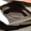 Chloe Hand Bag Leather 2way Orange Gold Auth BA7366-22