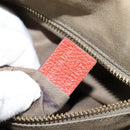 Chloe Hand Bag Leather 2way Orange Gold Auth BA7366-12