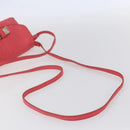 Chloe Lily Hand Bag Leather 2way Pink Silver Auth BA7367V-8