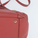 Chloe Bridget Hand Bag Leather 2way Pink Gold Auth BA7368-17