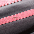 Chloe Bridget Hand Bag Leather 2way Pink Gold Auth BA7368-20