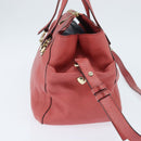 Chloe Bridget Hand Bag Leather 2way Pink Gold Auth BA7368-4