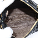 Chloe Hand Bag Leather 2way Black Gold Auth BA7369-11