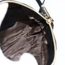 Chloe Hand Bag Leather 2way Black Gold Auth BA7369-20