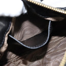 Chloe Hand Bag Leather 2way Black Gold Auth BA7369-22